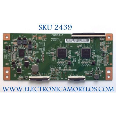 T-CON PARA TV TCL NUMERO DE PARTE ST6451D03-7 / CSC06-1 / 34291100BZ/ DISPAY ST6451D03-9 / MODELO 65R646